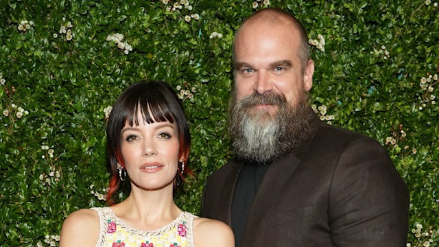 Lily Allen and husband David Harbour at Chanel Tribeca Festival Artists Dinner 