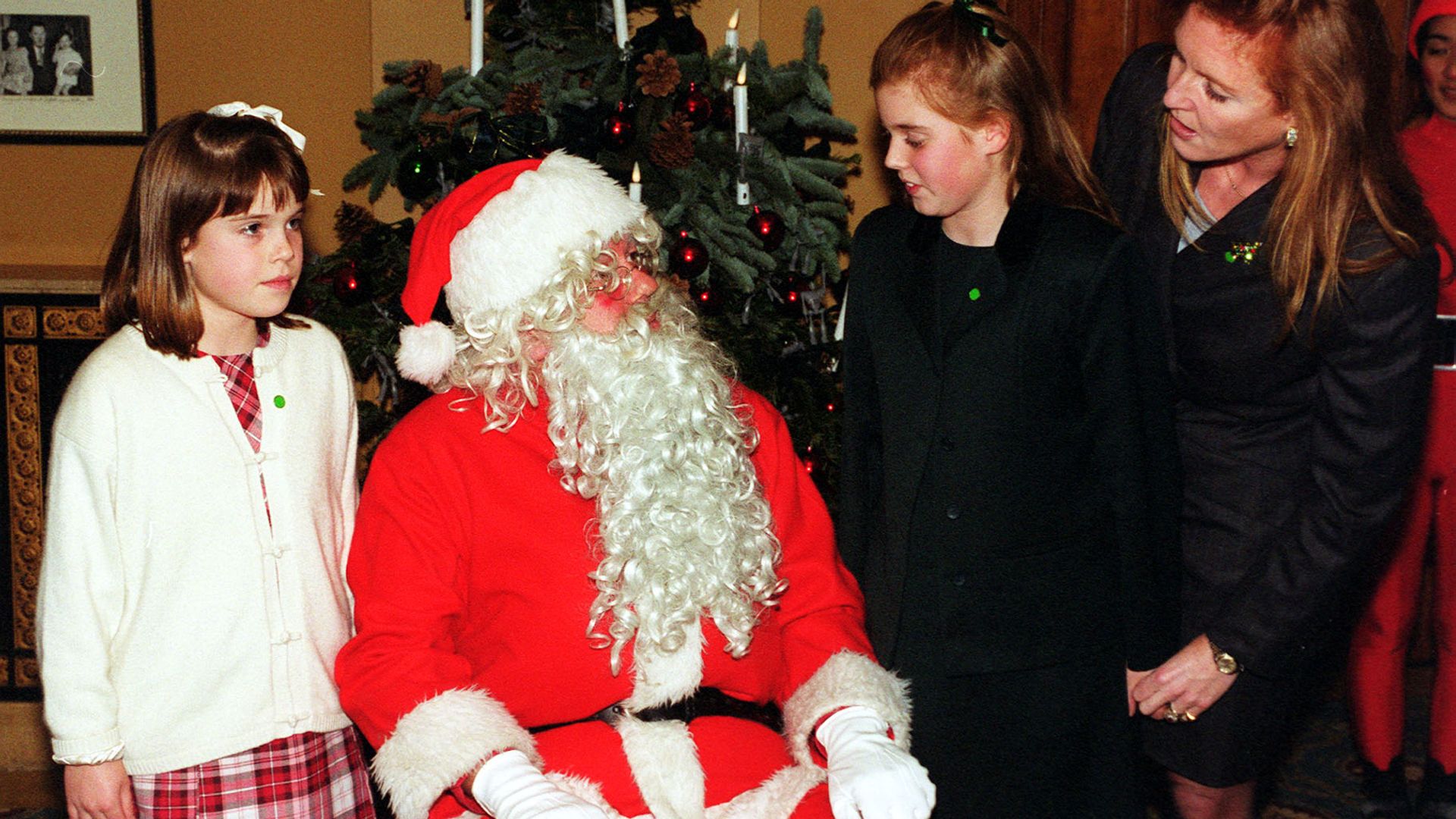 royals meeting father christmas