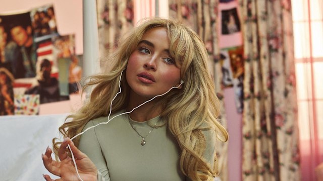 Sabrina Carpenter poses for Skims newest collection 