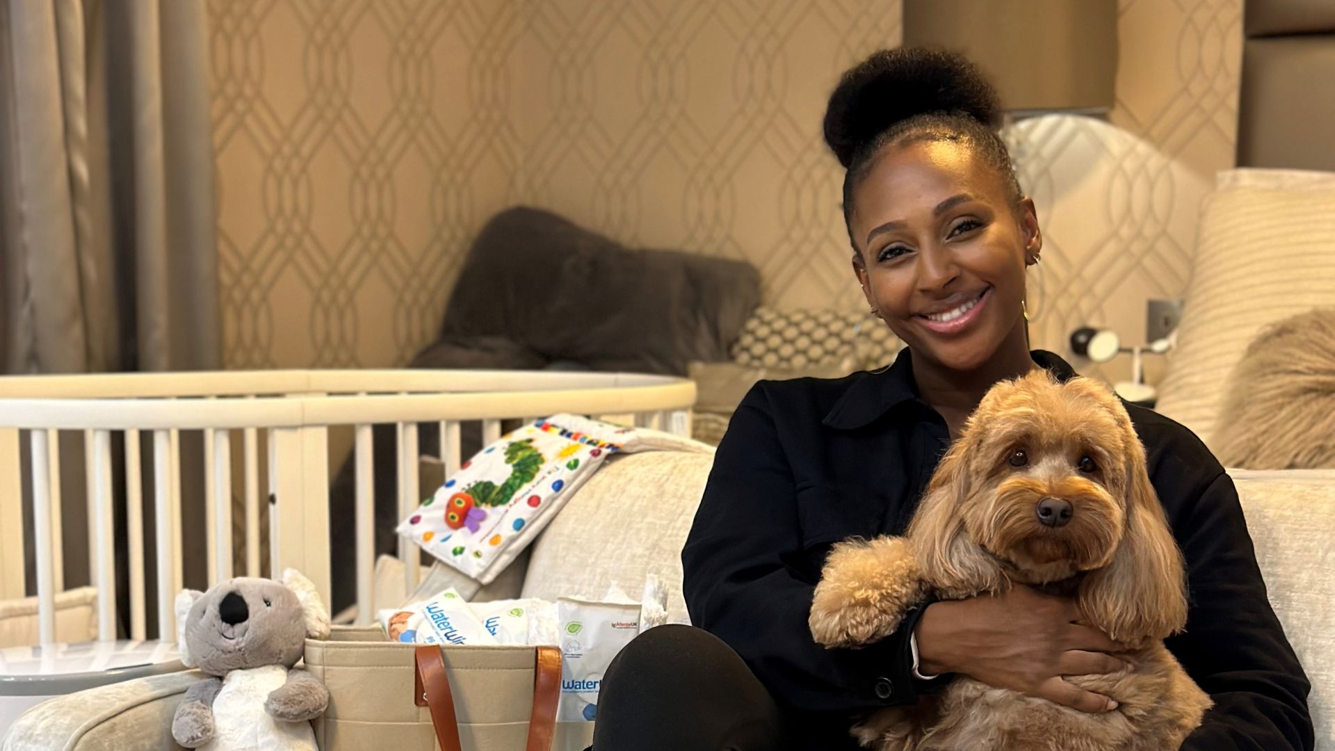 Alexandra Burke breaks silence about newborn baby in rare insight into