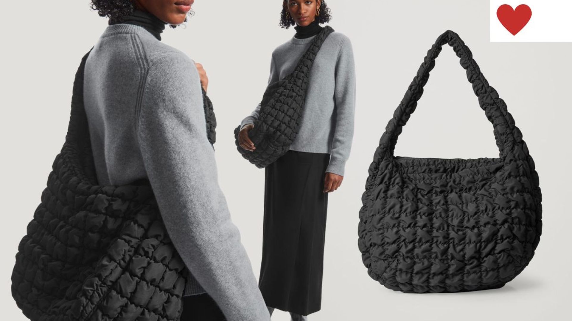 This £12  bag is JUST like TikTok's viral COS quilted bag