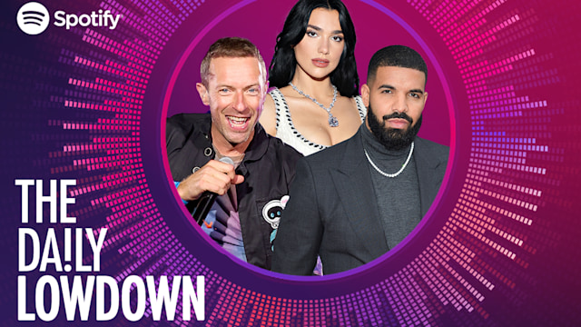 Chris Martin, Dua Lipa, Drake