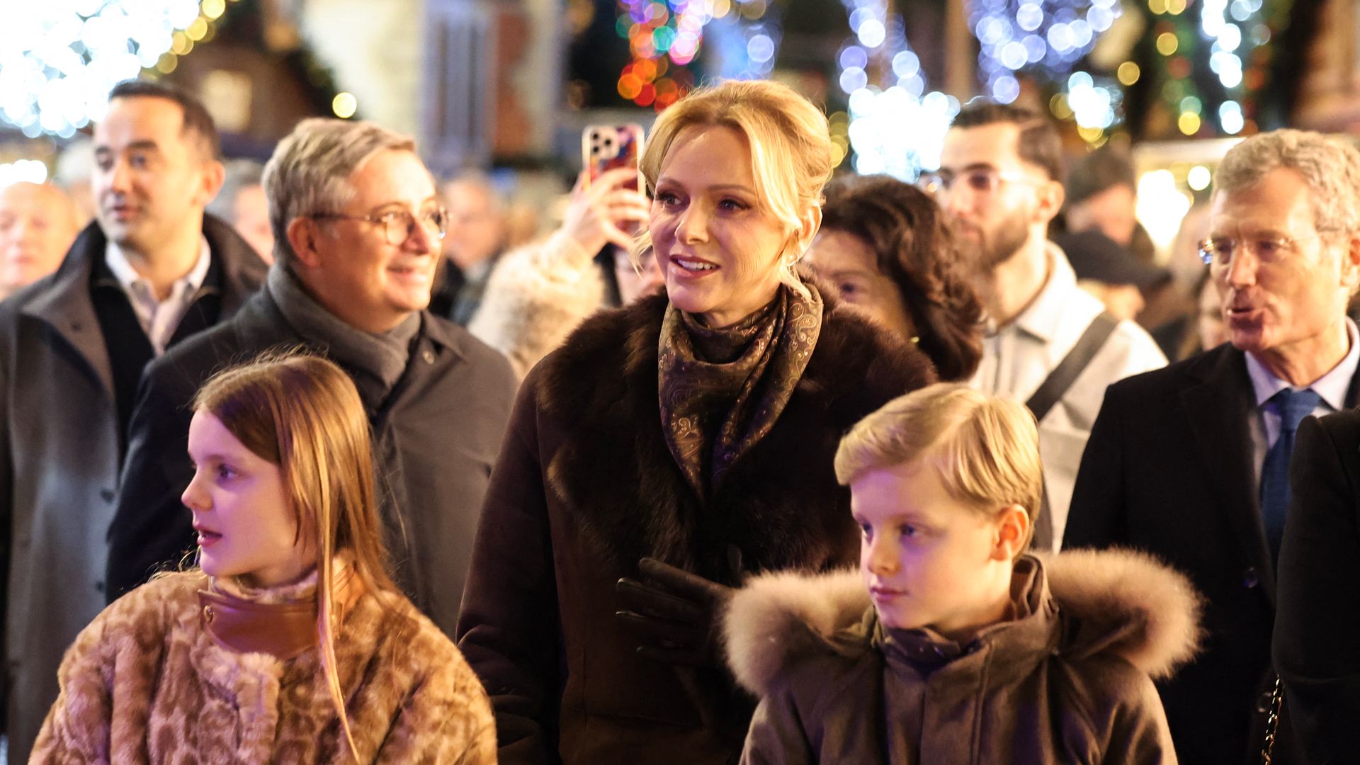 Princess Charlene's daughter Gabriella looks 'polished' in £400 age-appropriate faux fur coat