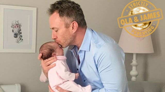 james jordan kissing baby