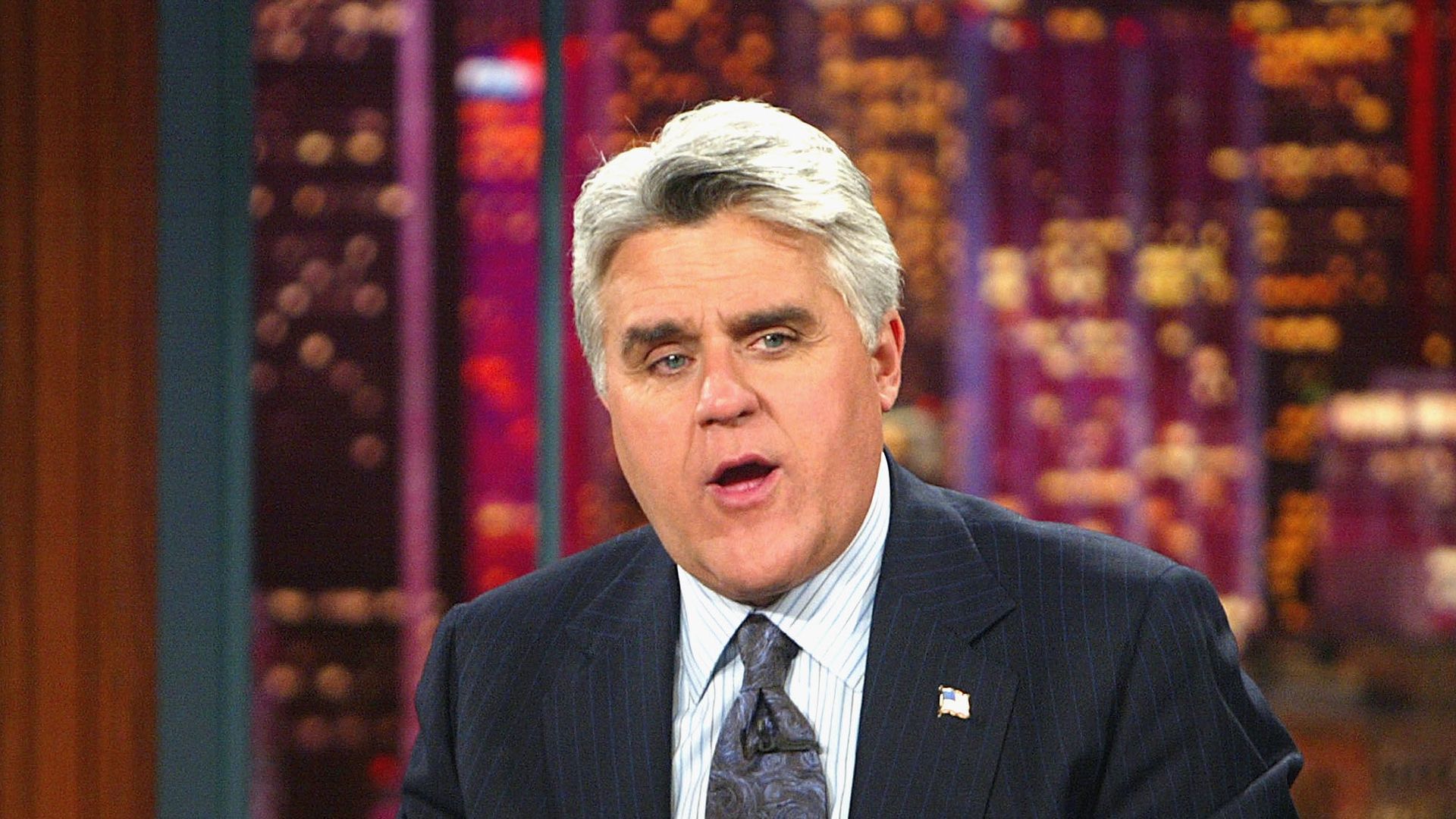 Jay Leno, 74, reveals painful bruised face after ‘rolling 60ft down hill’