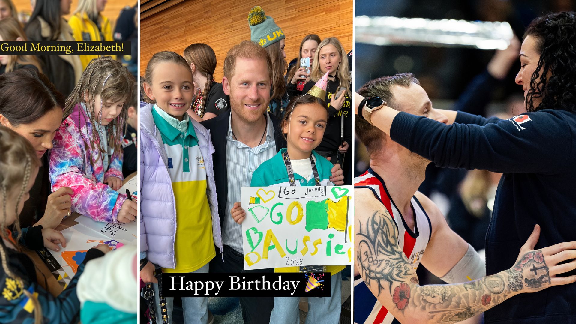 Prince Harry and Meghan Markle meet children of Invictus competitors as day two opens — live updates