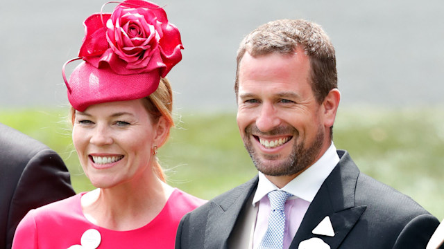 Peter and Autumn Phillips at Royal Ascot 2018