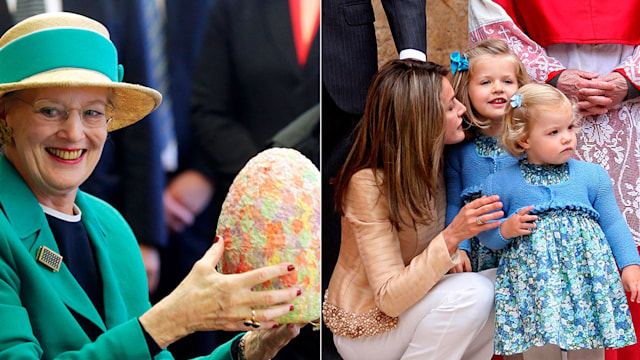 european royals celebrating easter 