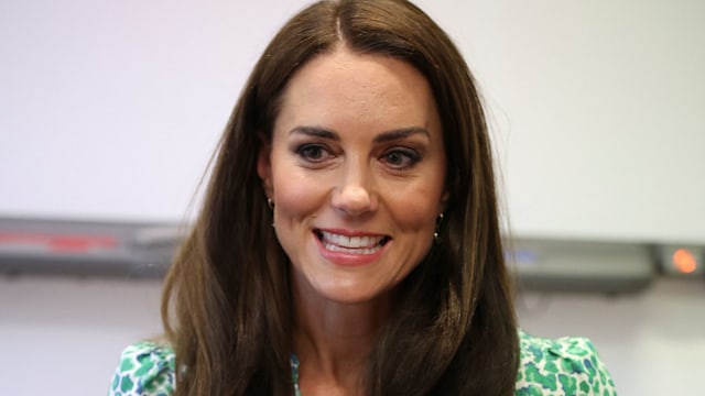 Catherine, Princess of Wales visits field study health visitors at Riversley Park Children's Centre on June 15, 2023 in Nuneaton, England.