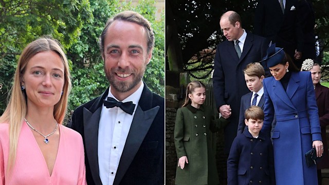 James Middleton and wife