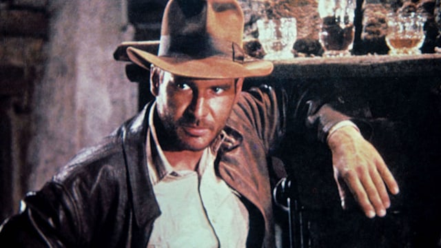 Harrison Ford as Indiana Jones in Raiders of the Lost Ark