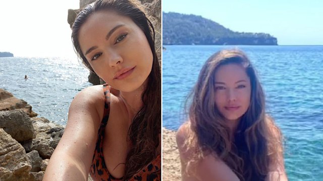 kelly brook topless photos holiday