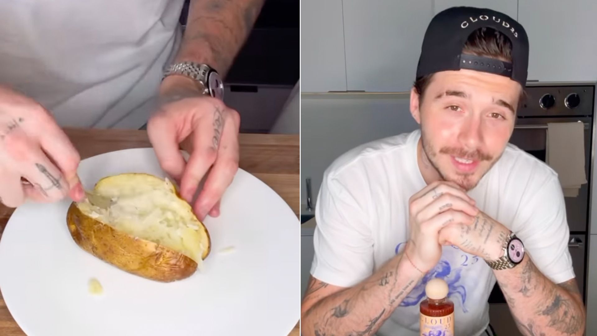 Brooklyn Beckham baffles fans with cooking video: 'This has to be satire'