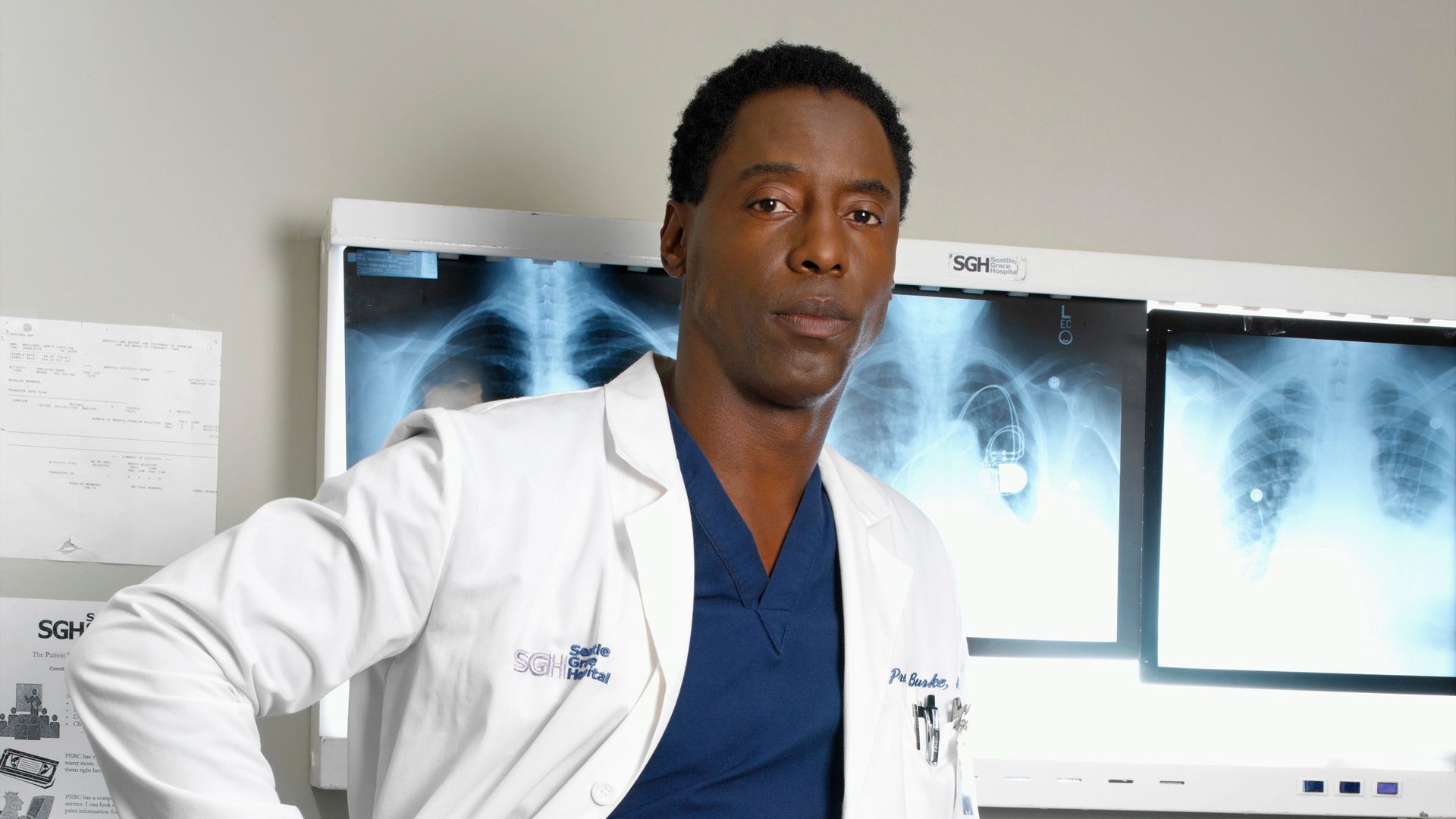 Isaiah Washington stars as "Dr. Preston Burke" on "Grey's Anatomy" 