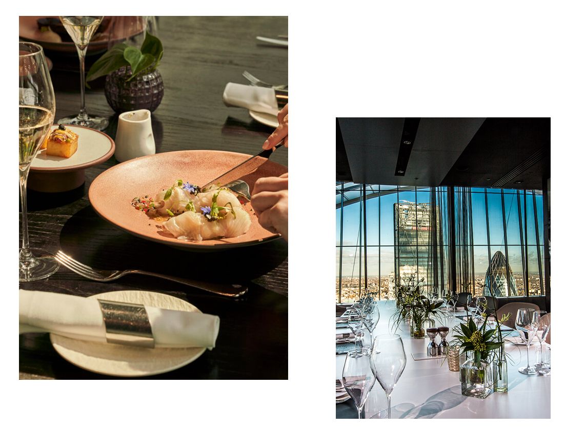 Sky Garden champagne