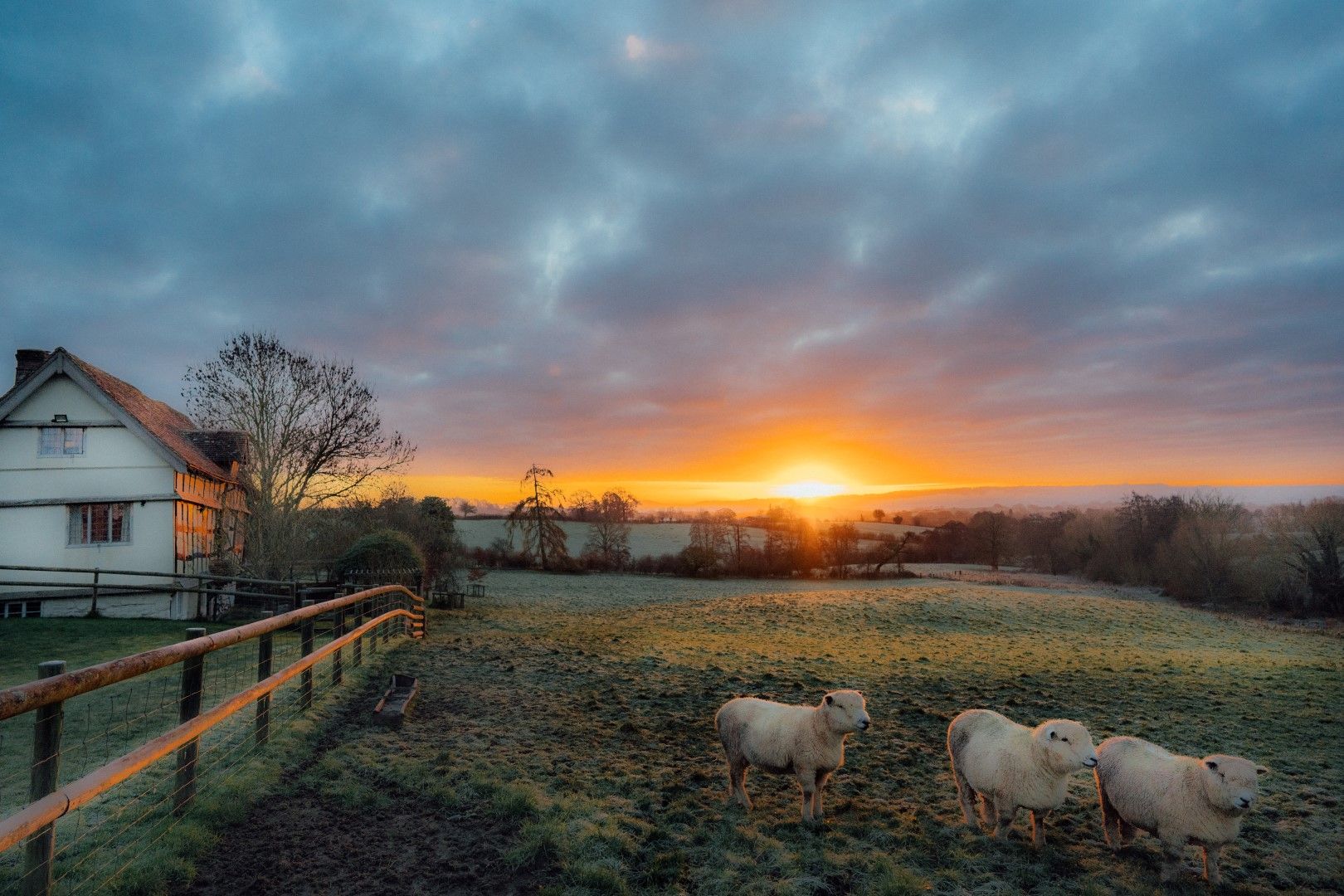 Granges de la ferme de Redford