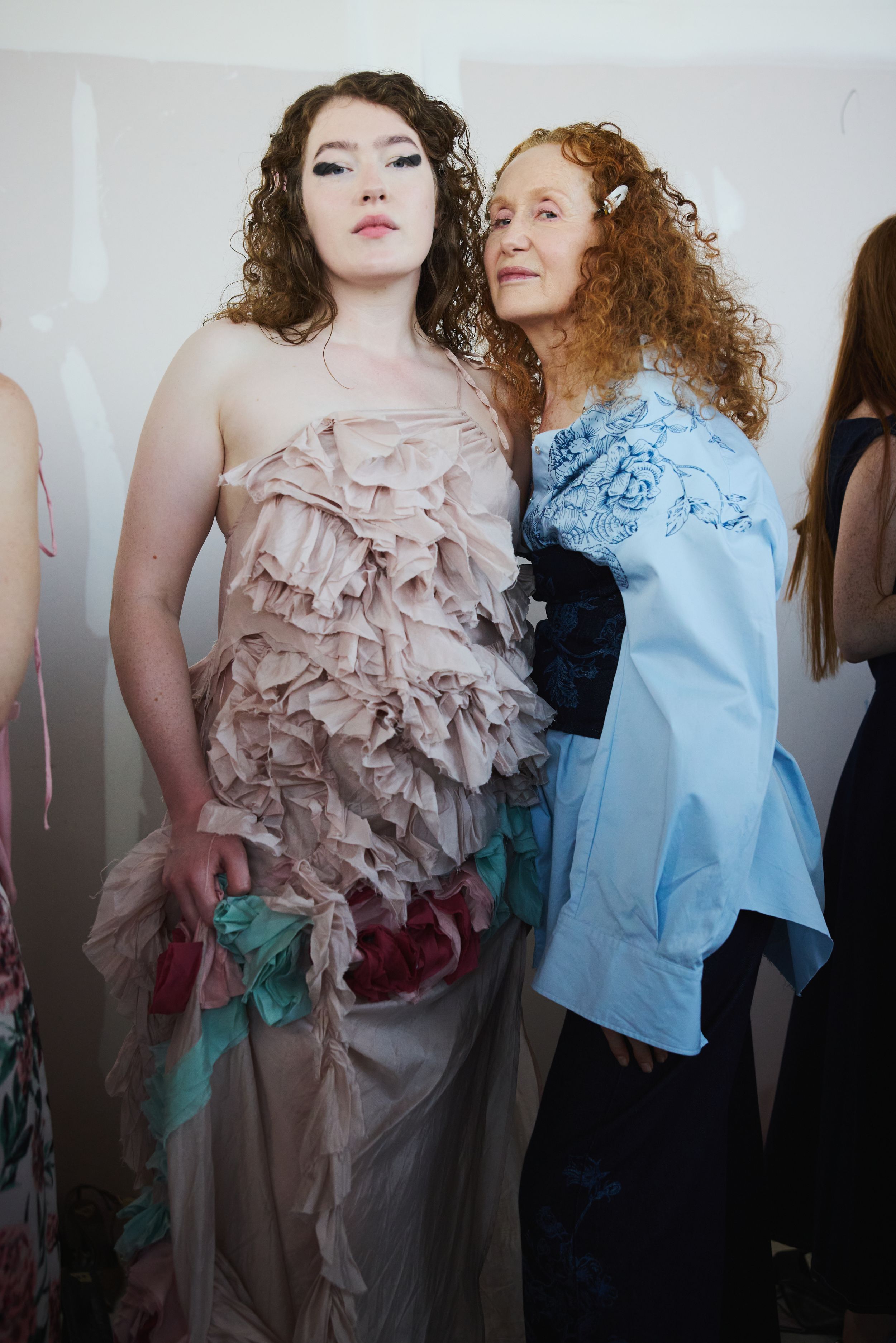 The MARQUES âALMEIDA X Dylon Detergent collaboration features seven looks, each washed and revitalised using Dylonâs Triple Renew Formula which revitalises colours and renew fibres. The show also featured intergenerational models, reinforcing the partnership narrative that garments should be made to last and passed down through generations.