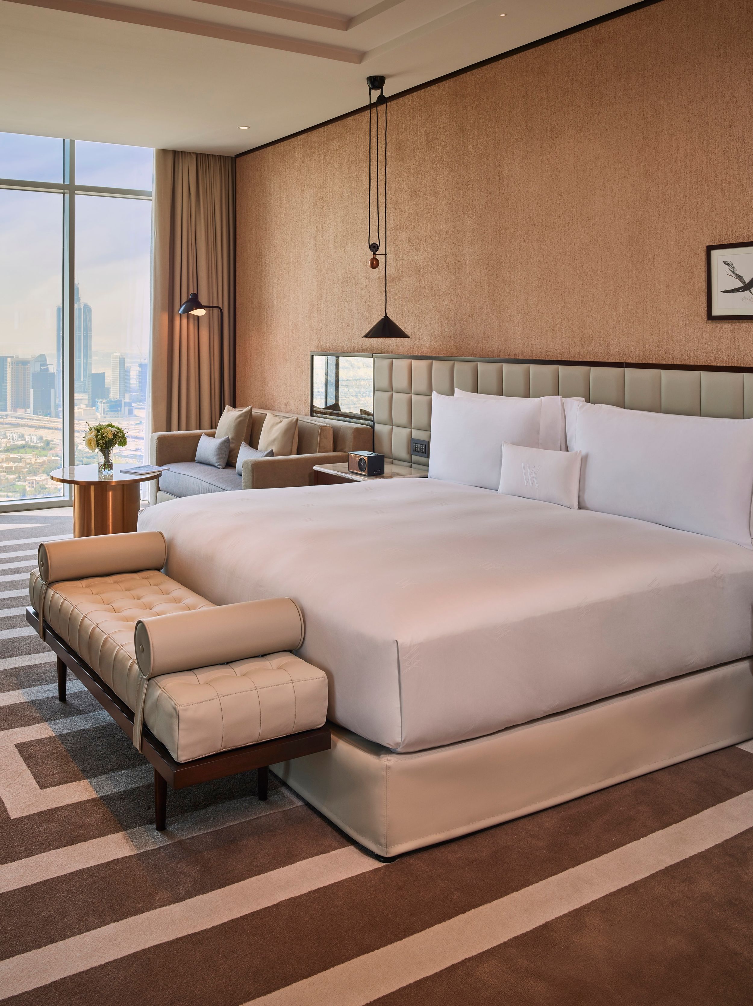 waldorf dubai difc bedroom suite