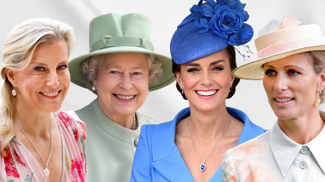Sophie, Queen Elizabeth, Kate Middleton and Zara Tindall