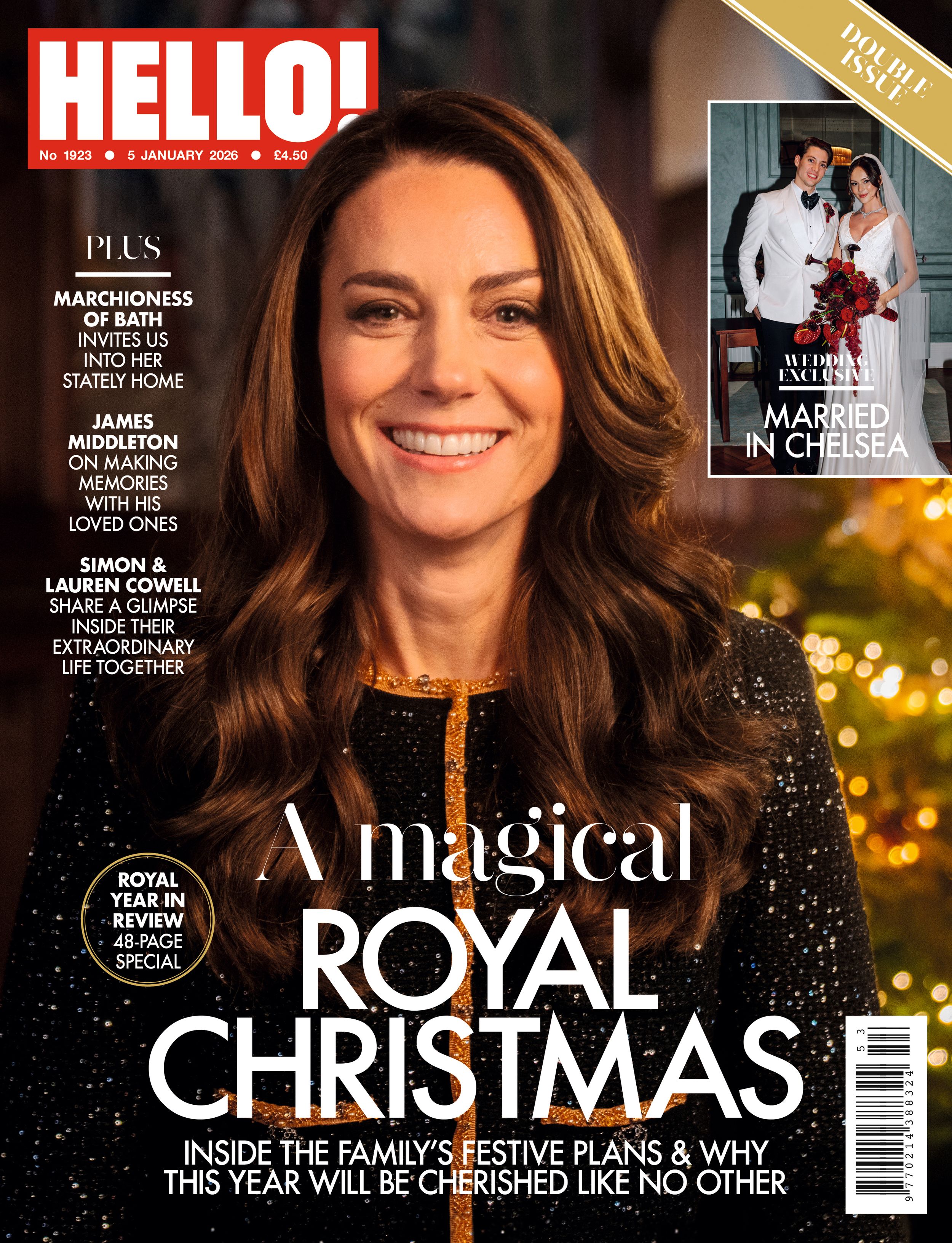 New bumper Christmas issue of HELLO! magazine 
