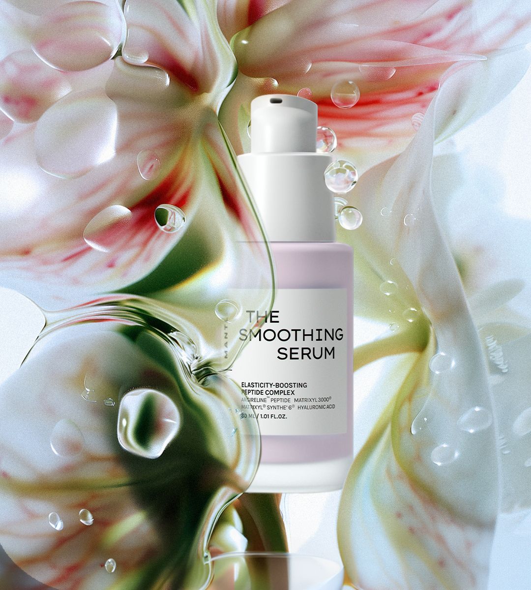 The soothing serum product imagery 