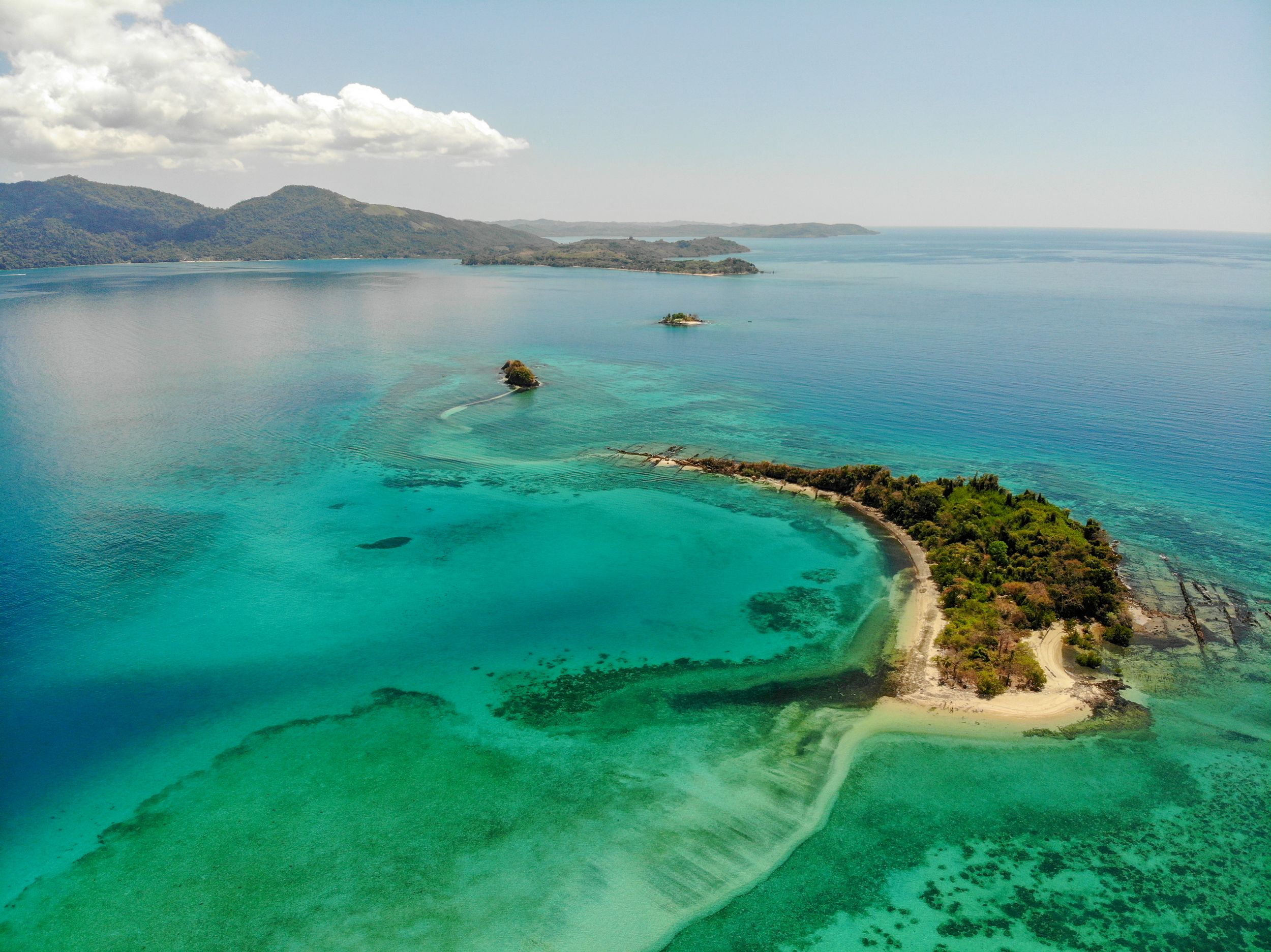 Madagascar Nosy Komba From Drone