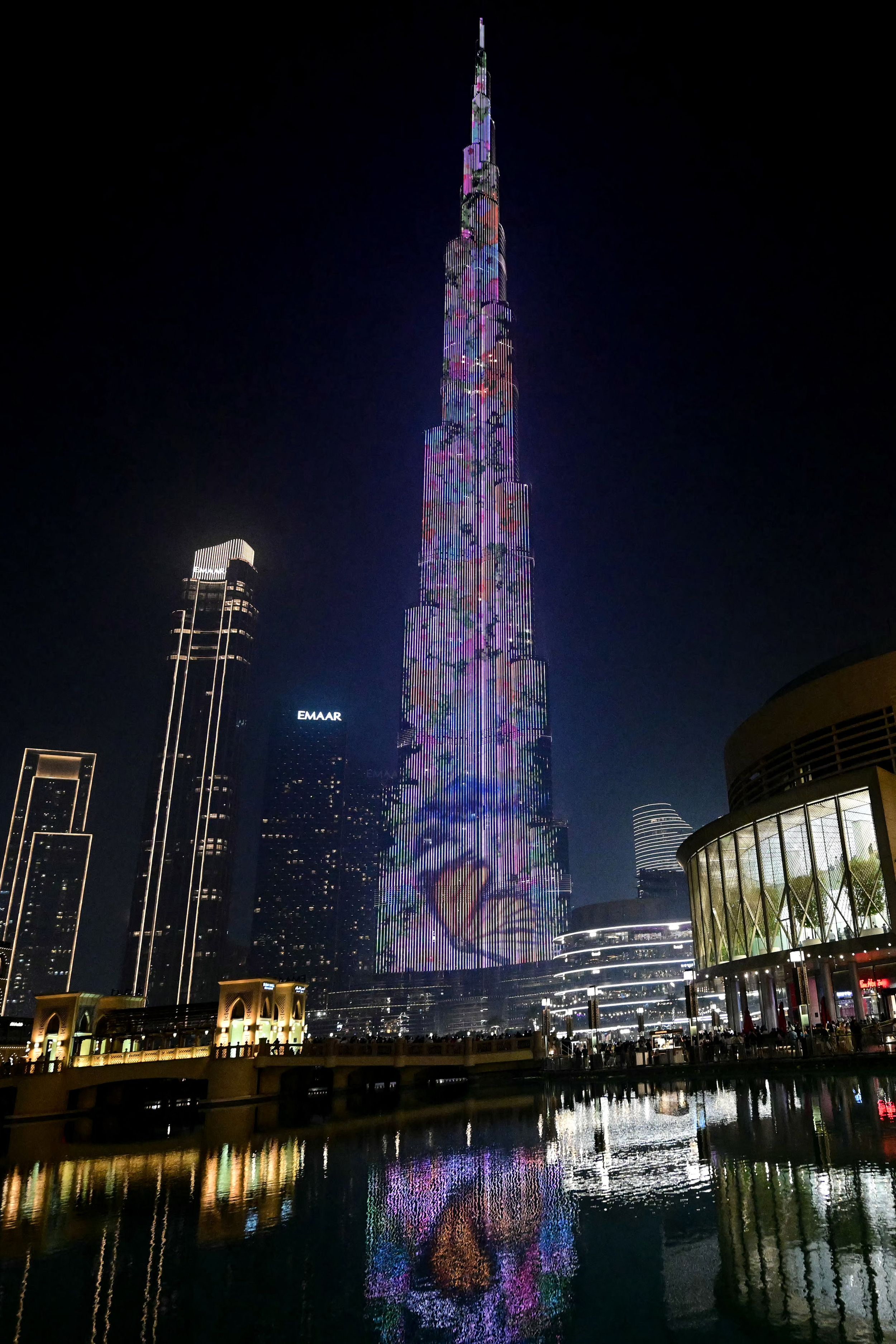 The Burg Khalifa is the tallest building in the world, standing at 828 metres tall