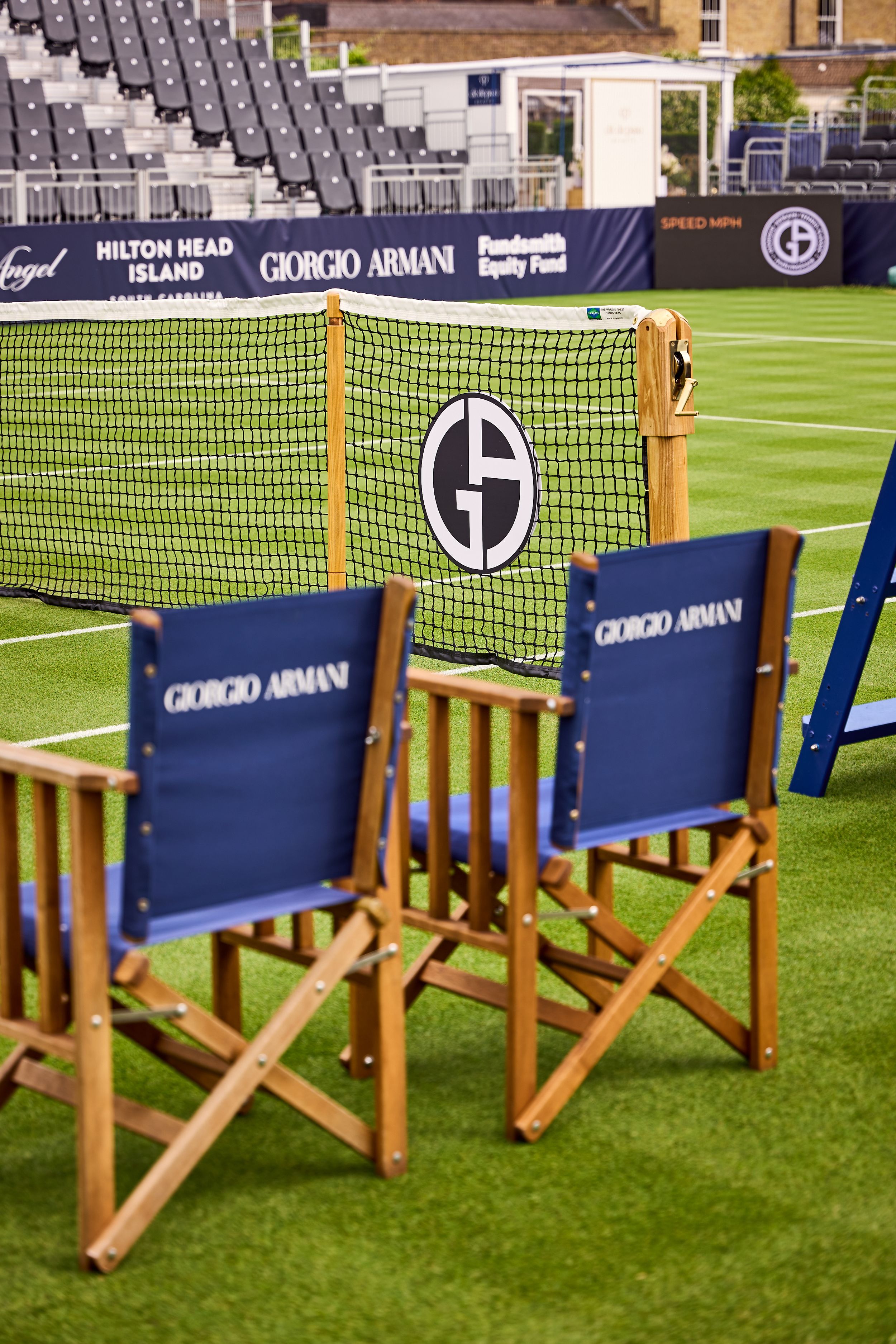 The court at the GATC with its intimate seating