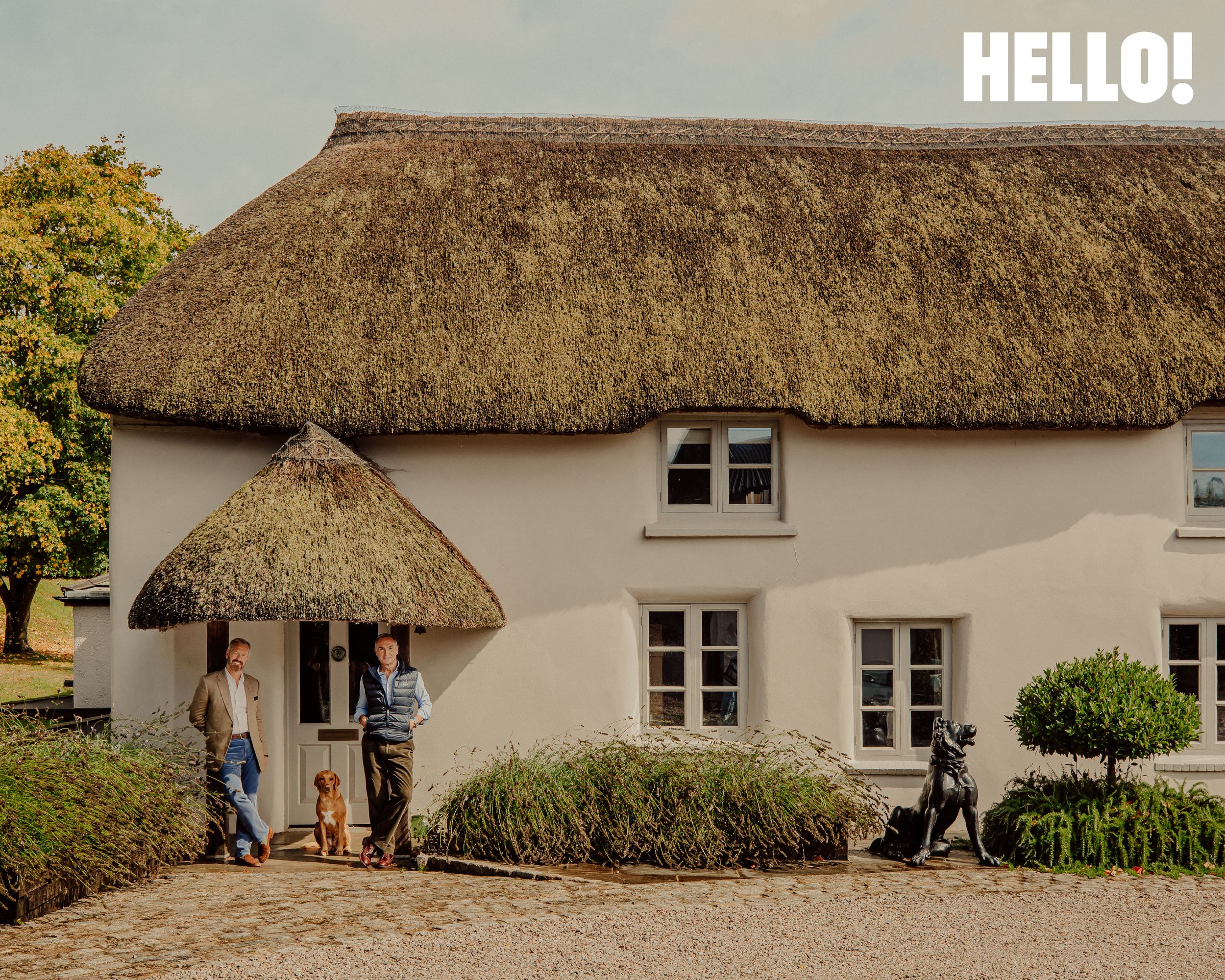 Lord Ivar Mountbatten and husband James Coyle invite us inside their Devonshire cottage
