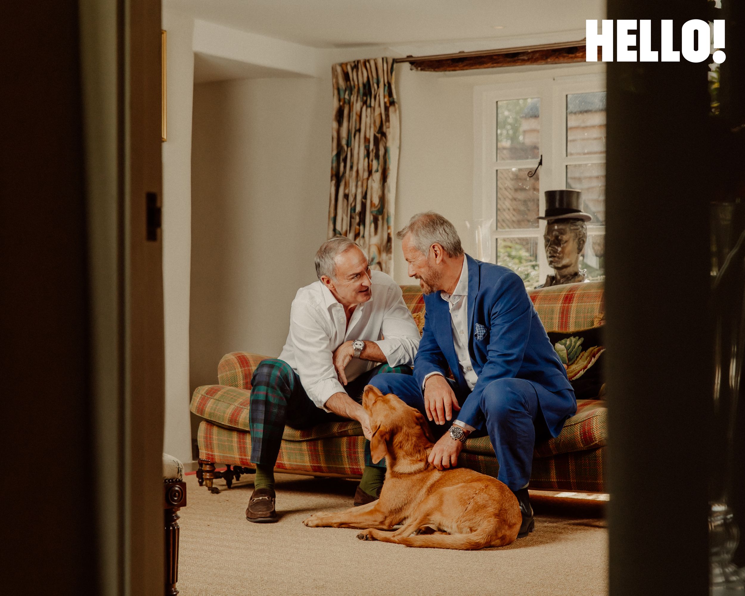 Lord Ivar Mountbatten and husband James Coyle invite us inside their Devonshire cottage