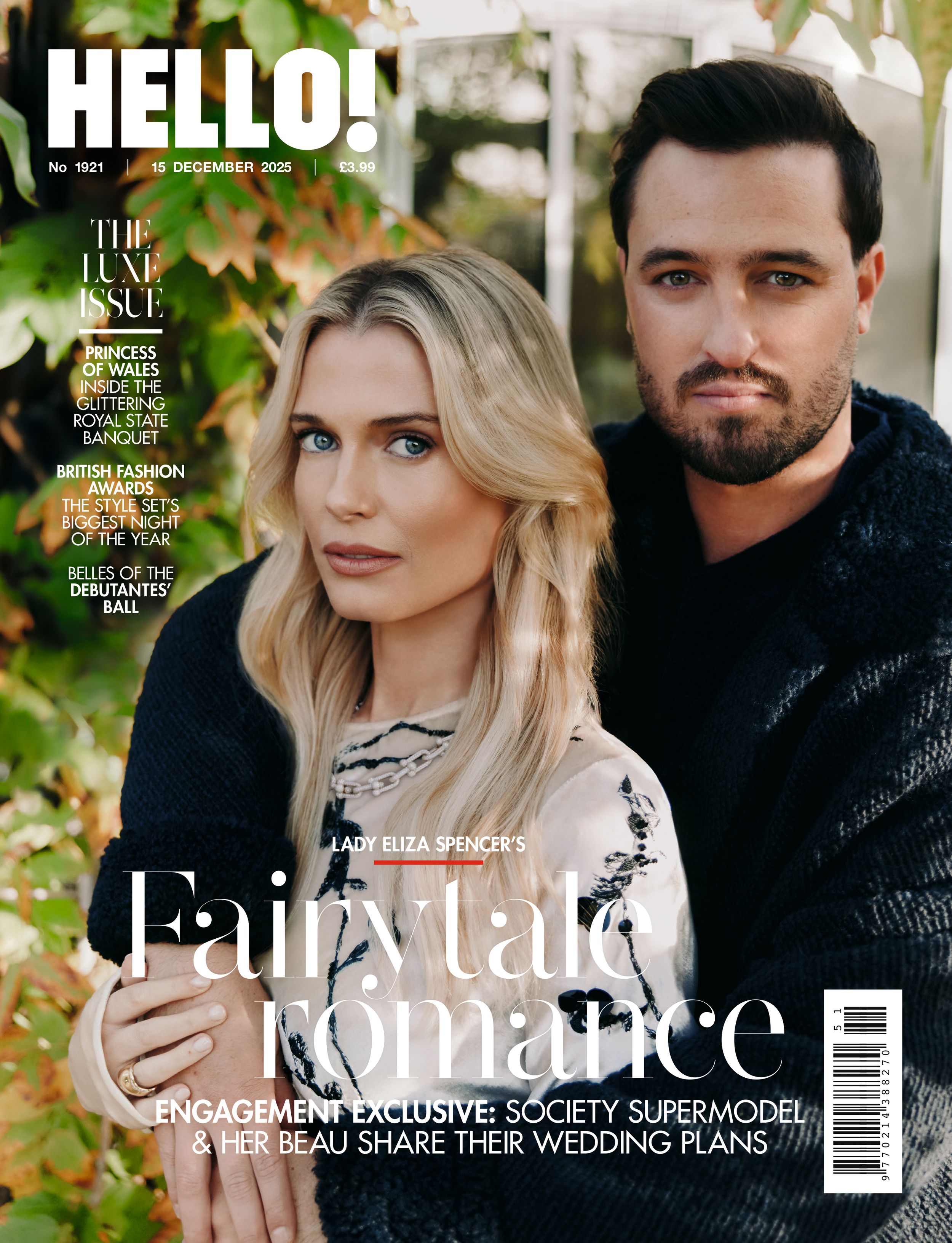 HELLO! cover Eliza Spencer and Channing Millerd shoot