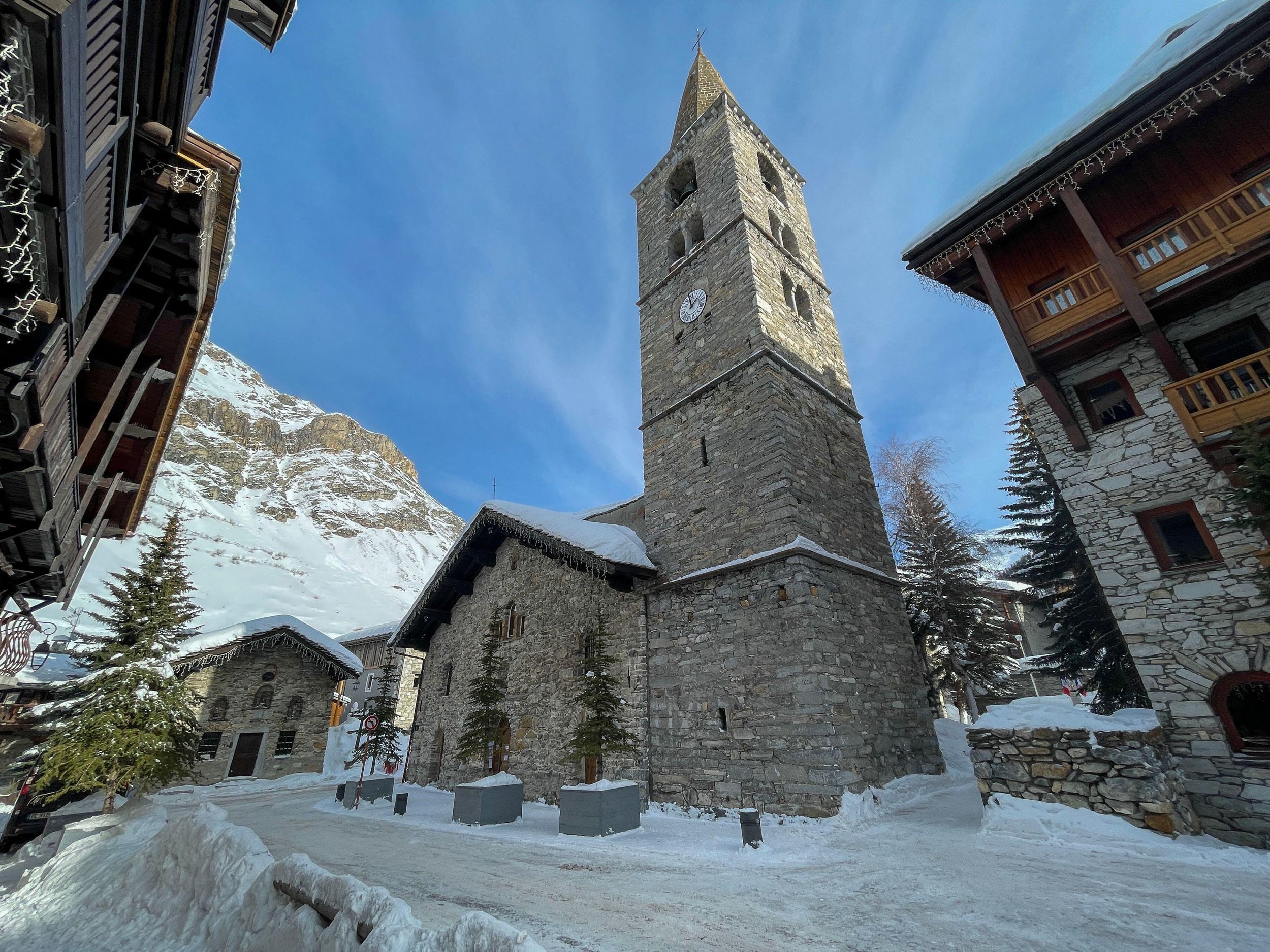 2WCPEGG Church in Val d'Isere, France.