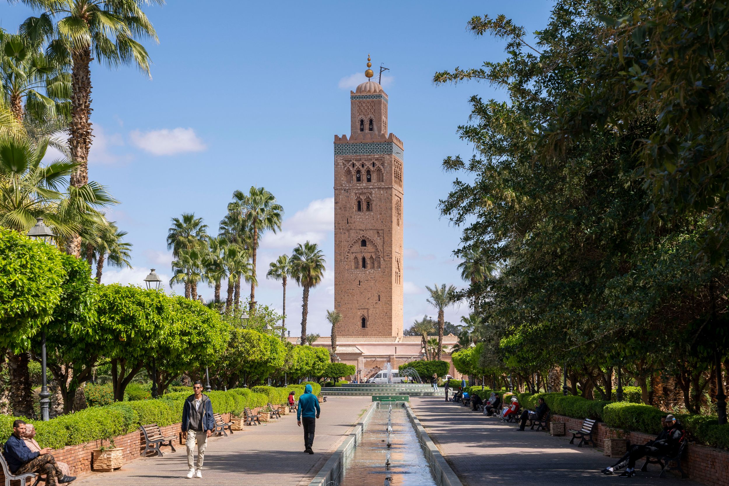 Exterior of Marrakech, Morocco 