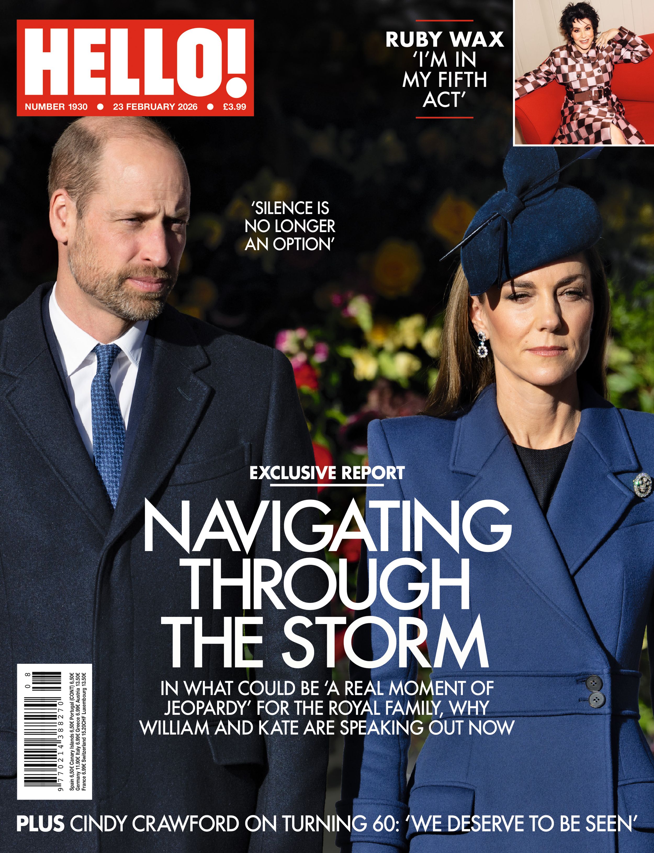 Le prince William n'a "jamais eu de relation étroite" avec son oncle Andrew Mountbatten-Windsor - exclusif 2 Le nouveau numéro de HELLO! le magazine est sorti maintenant