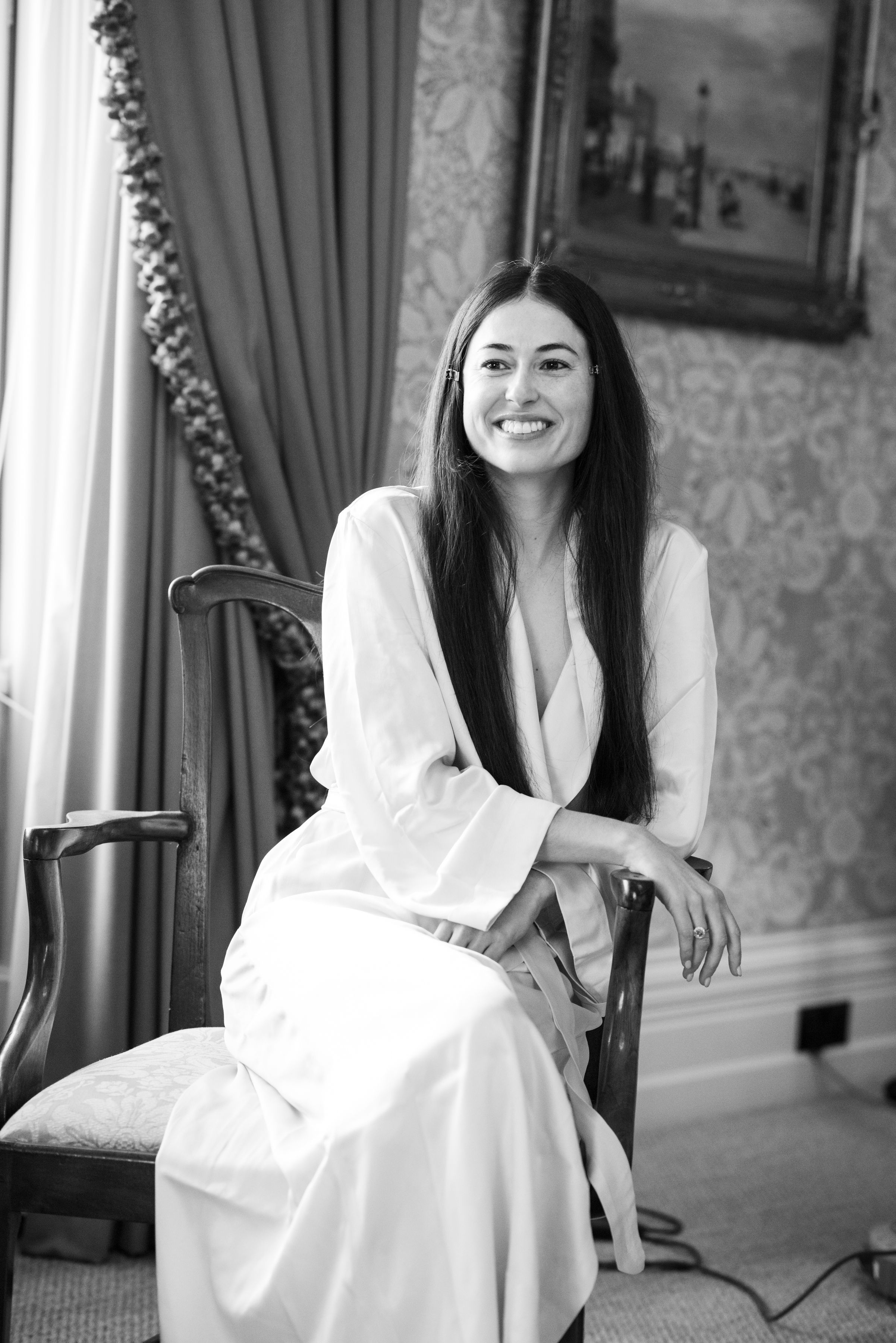 I trusted the genius that is Larry King with my wedding hair 