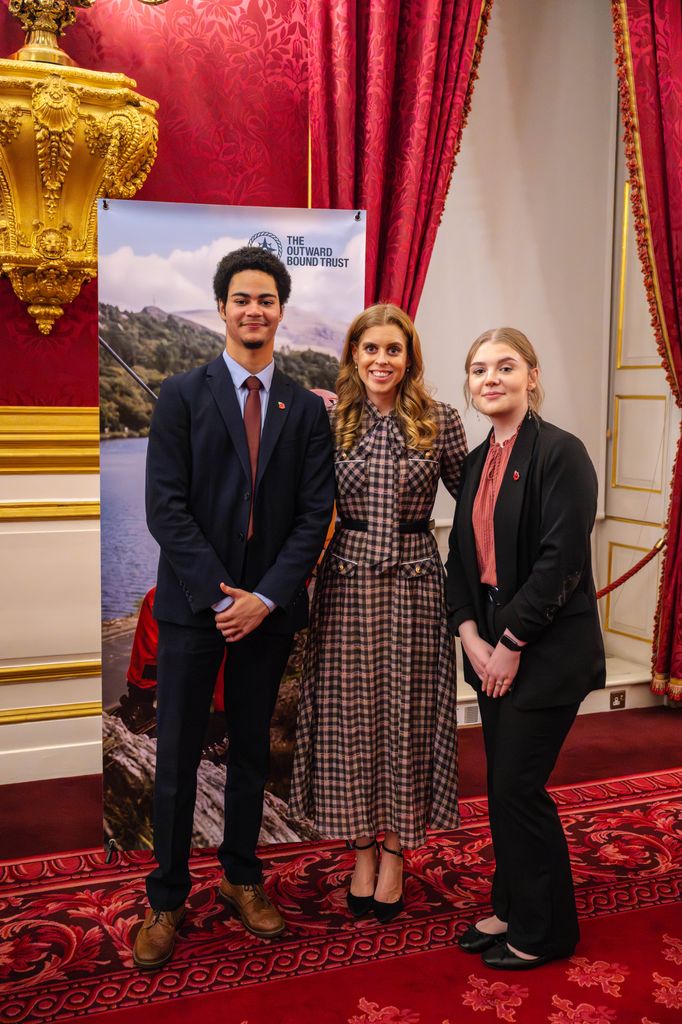 The Outward Bound Trust hosts a reception and dinner at St James's Palace attended by Princess Beatrice