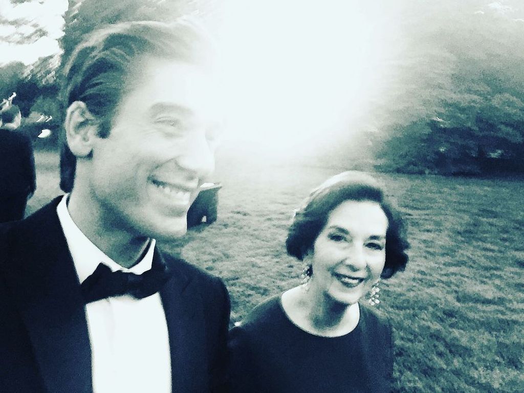 David Muir shares a sweet old photo with his mom Pat in honor of Mother's Day