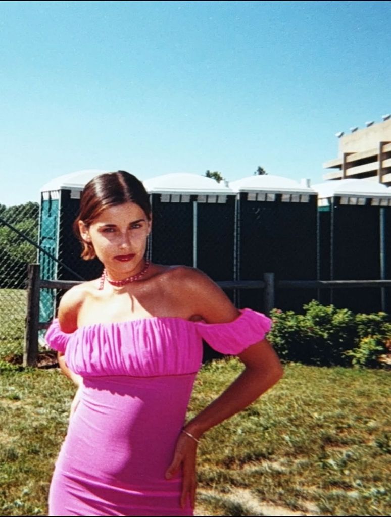 Nelly furtado 2000 pink dress