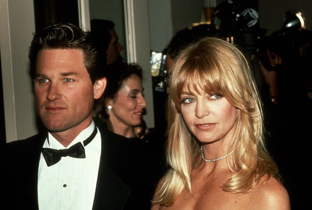 Kurt Russell and Goldie Hawn circa 1990 in New York City