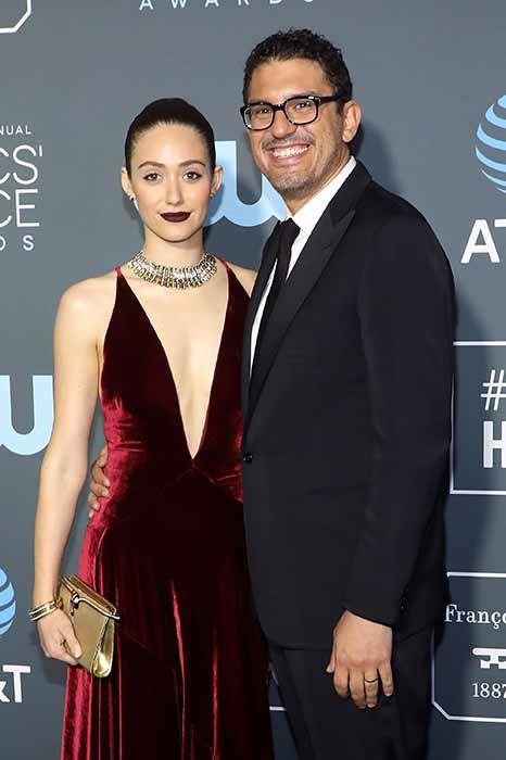 emmy rossum sam esmail critics choice awards