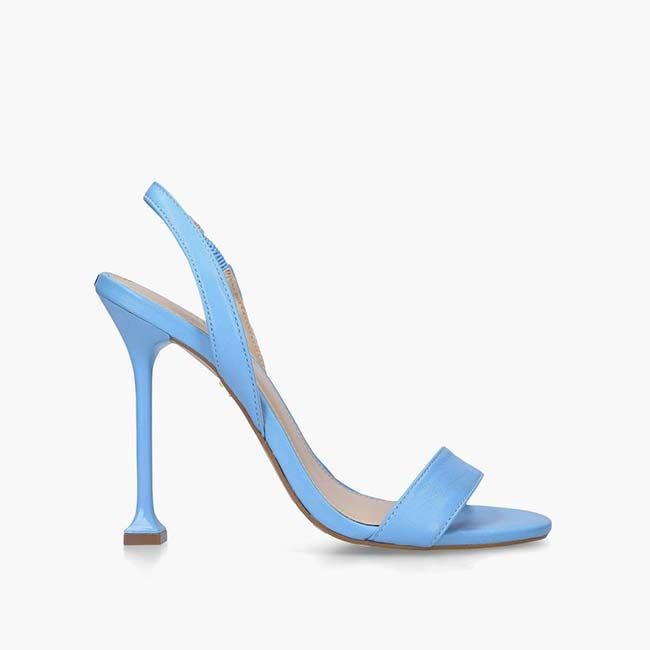 kurt geiger carvela glitz heels blue