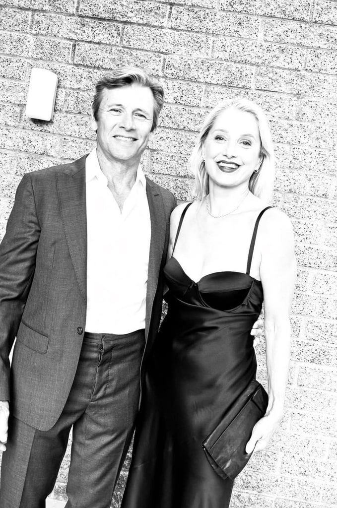 Photo shared by Katherine LaNasa featuring her husband Grant Show in honor of their 13th wedding anniversary on August 18, 2025