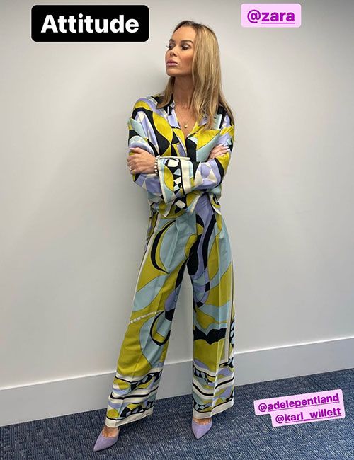 Amanda Holden stuns fans in must-see Zara jumpsuit | HELLO!