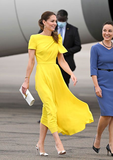 kate yellow dress