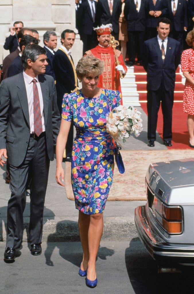 The 'caring dress' Diana favoured