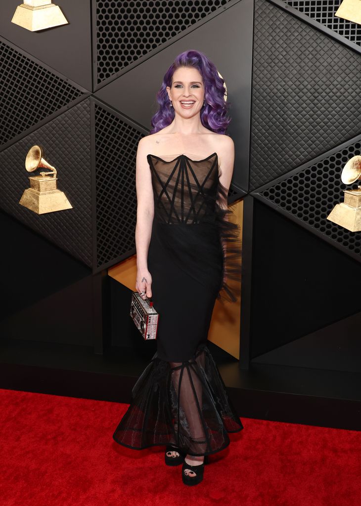 Kelly Osbourne attends the 66th GRAMMY Awards at Crypto.com Arena on February 04, 2024 