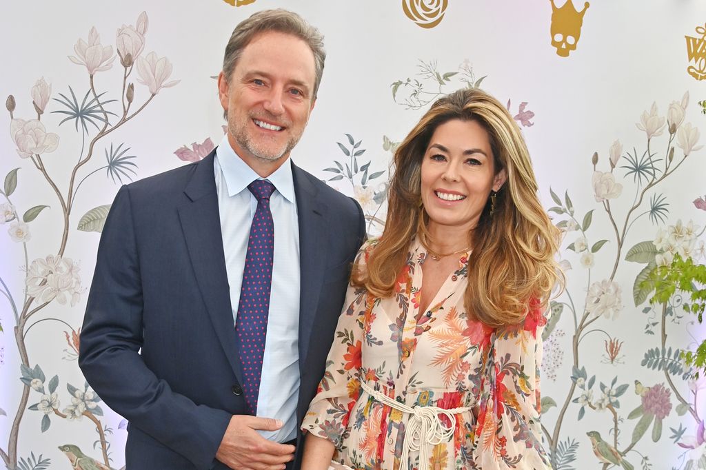 Mark Wilson and Sophie Stanbury at an event
