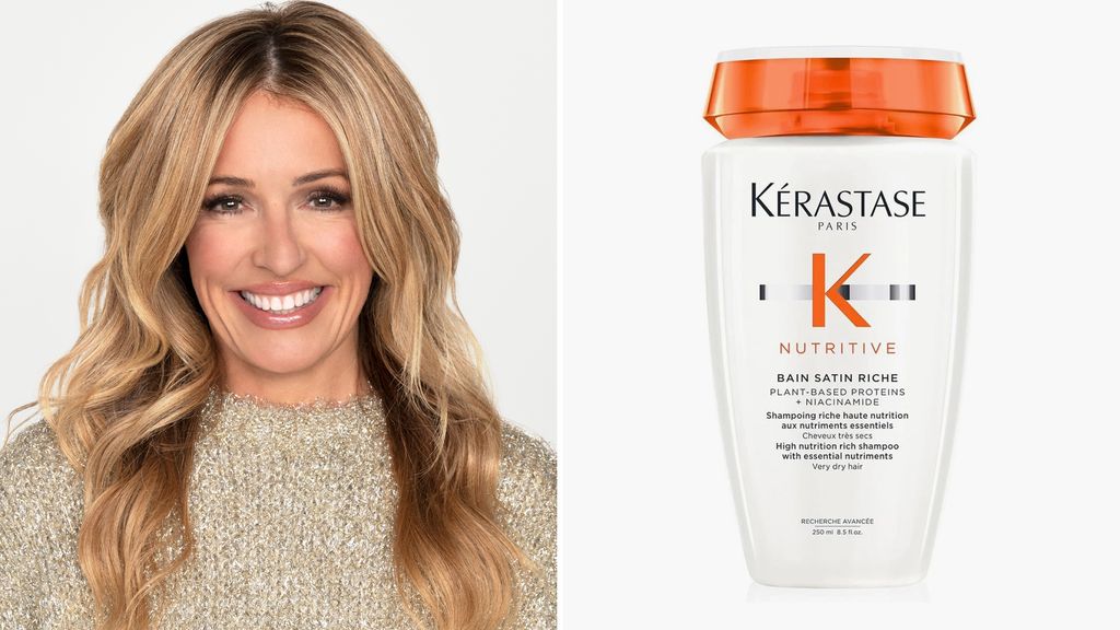 Cat Deeley and her Kerastase Nutritive shampoo