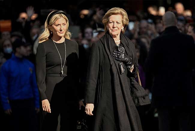 Marie Chantal and Anne Marie of Greece
