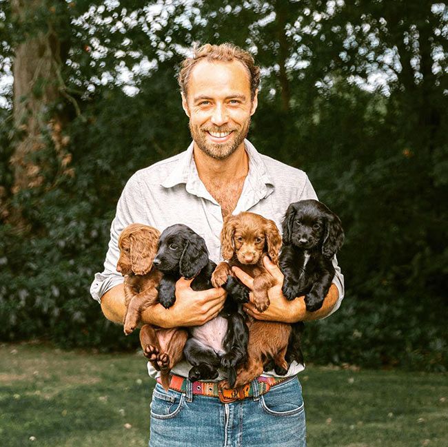 james middleton and the puppies